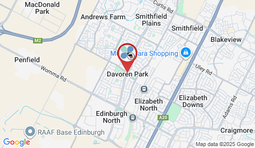 Davoren Park google map