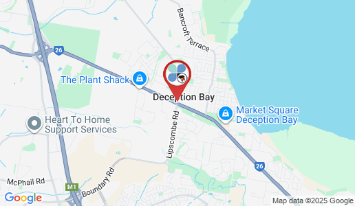 Deception Bay google map