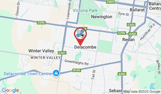 Delacombe google map