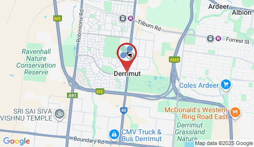 Derrimut google map