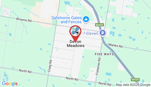 Devon Meadows google map