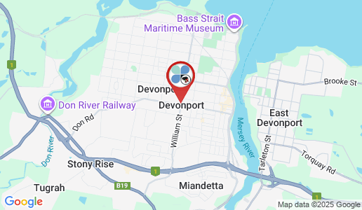 Devonport google map