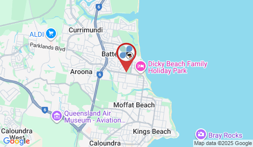 Dicky Beach google map