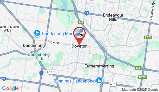 Doveton google map