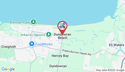 Dundowran Beach google map