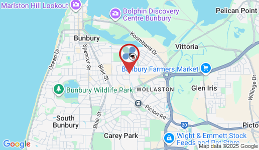 East Bunbury google map