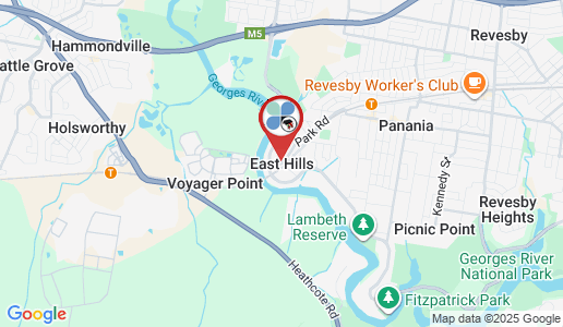 East Hills google map