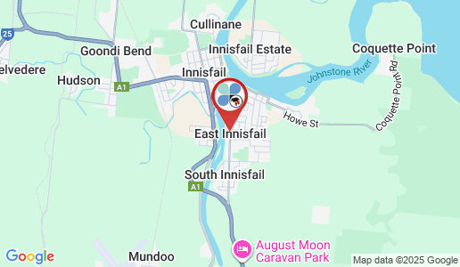 East Innisfail google map