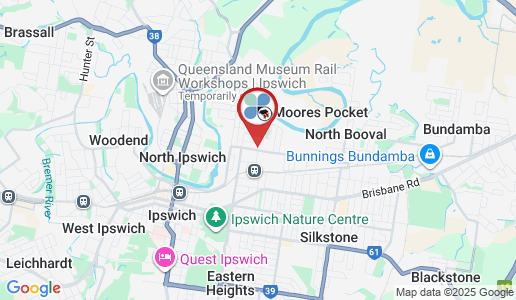 East Ipswich google map