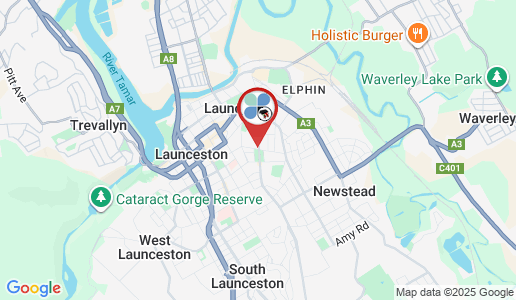 East Launceston google map