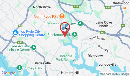 East Ryde google map