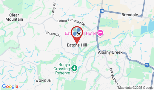 Eatons Hill google map