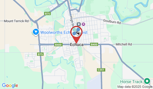 Echuca google map