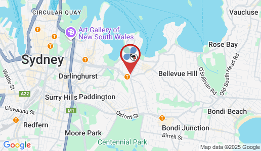 Edgecliff google map