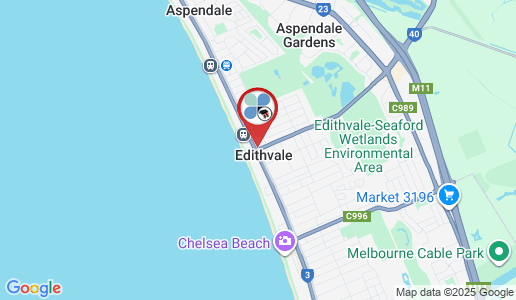 Edithvale google map