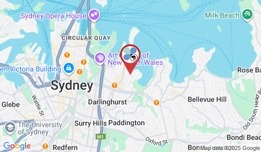 Elizabeth Bay google map