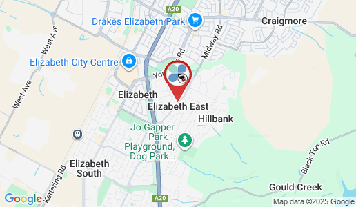 Elizabeth East google map