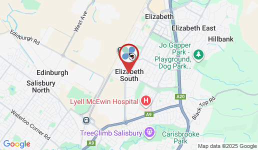 Elizabeth South google map