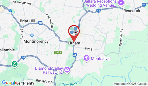 Eltham google map