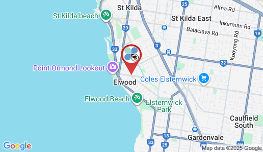 Elwood google map
