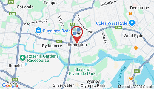 Ermington google map