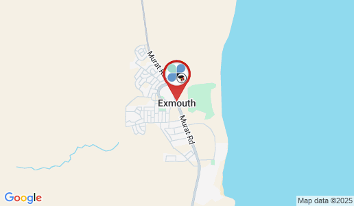 Exmouth google map