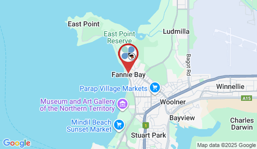 Fannie Bay google map