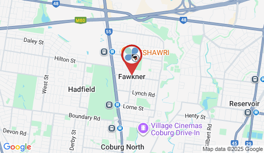 Fawkner google map