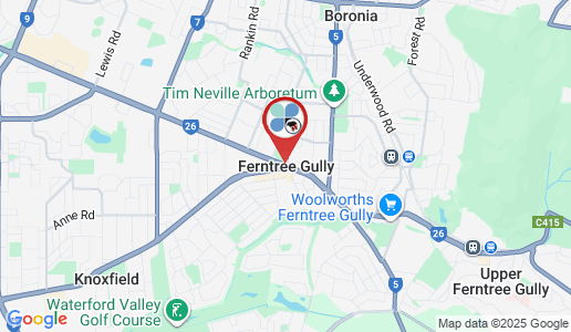 Ferntree Gully google map