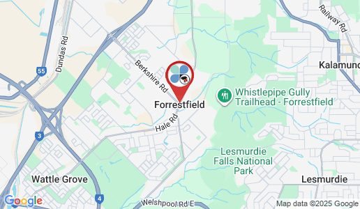 Forrestfield google map