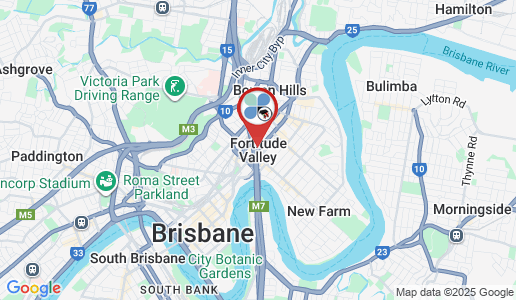 Fortitude Valley google map