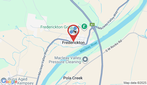 Frederickton google map
