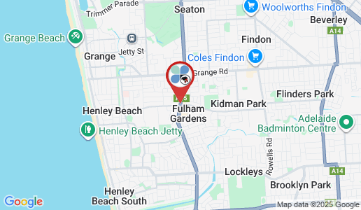 Fulham Gardens google map