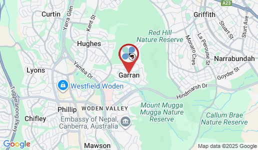 Garran google map