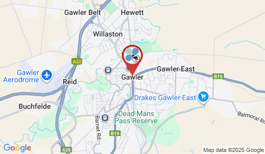 Gawler google map
