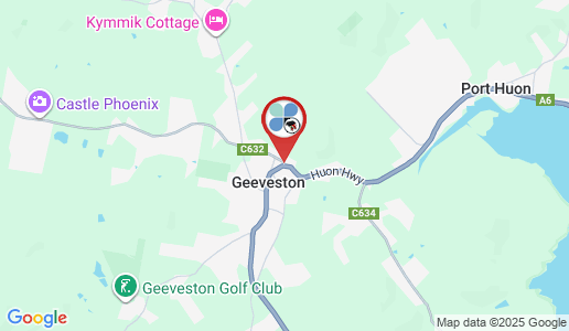 Geeveston google map