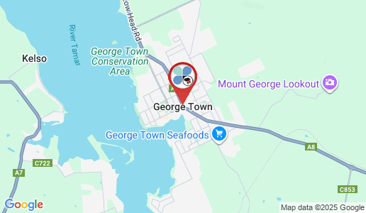 George Town google map