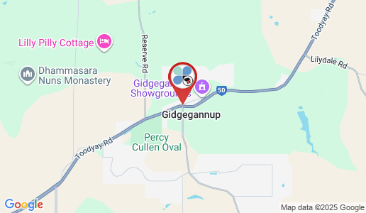 Gidgegannup google map