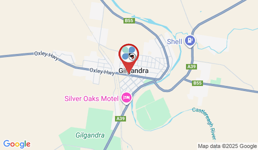 Gilgandra google map