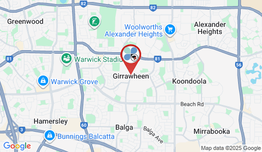 Girrawheen google map