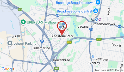 Gladstone Park google map