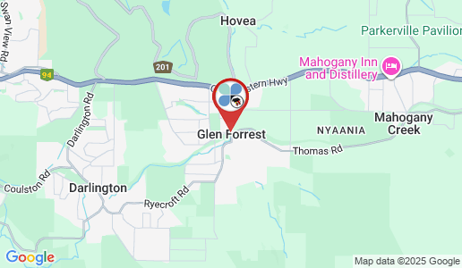 Glen Forrest google map