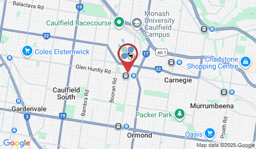 Glen Huntly google map