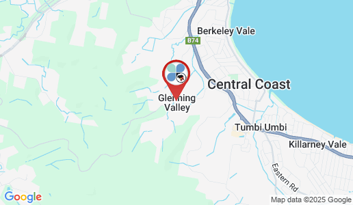 Glenning Valley google map