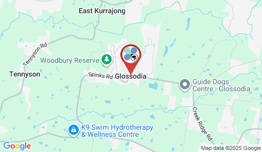 Glossodia google map