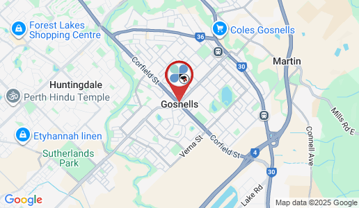 Gosnells google map