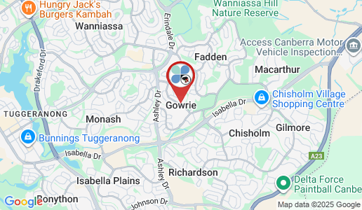 Gowrie google map