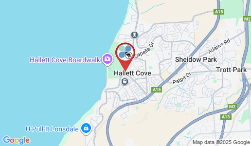 Hallett Cove google map