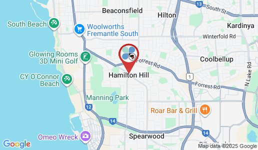 Hamilton Hill google map