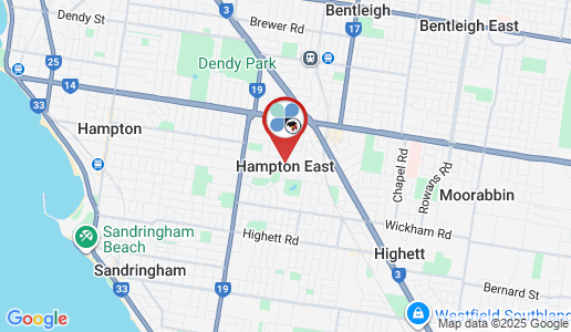 Hampton East google map